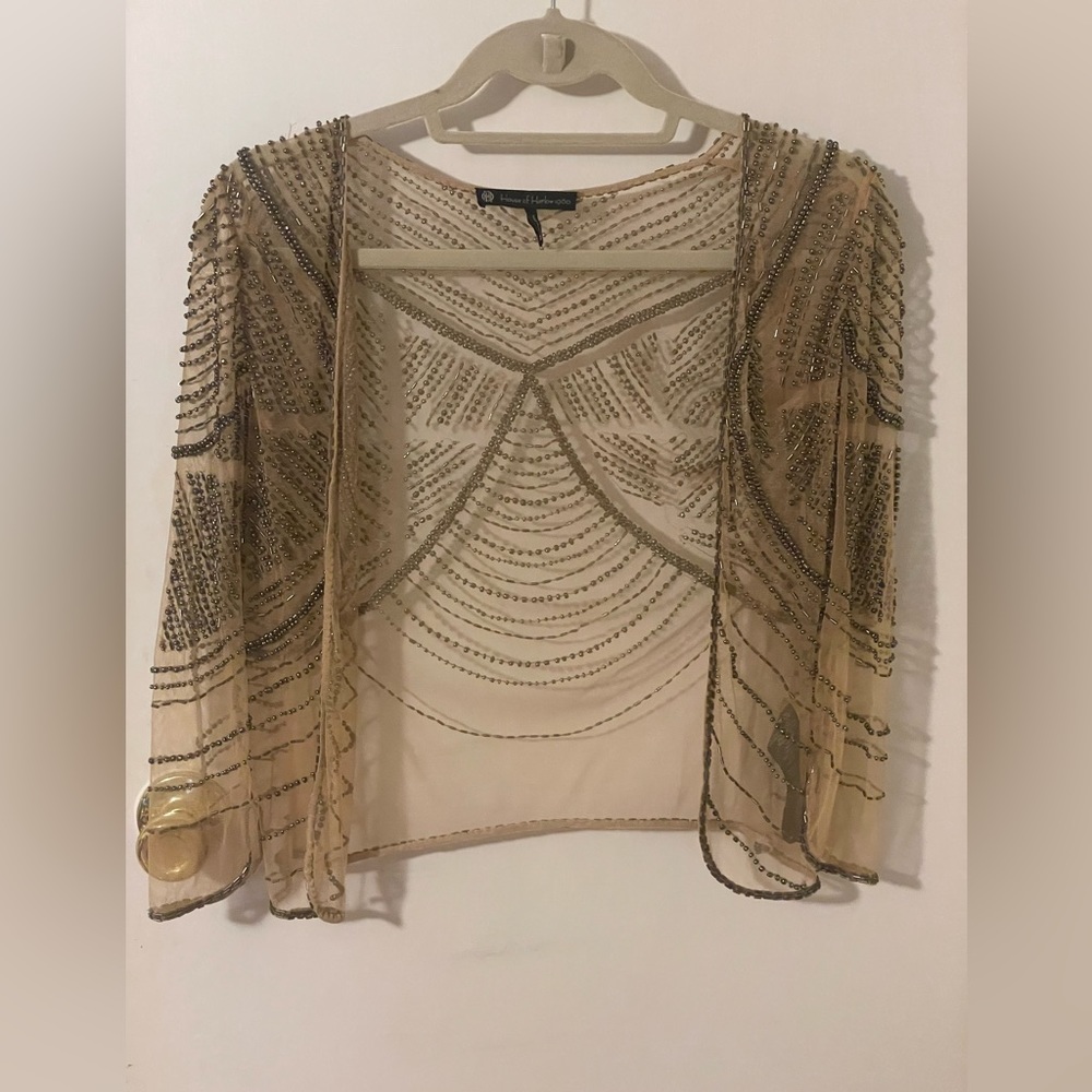House of Harlow 1960 beaded jacket